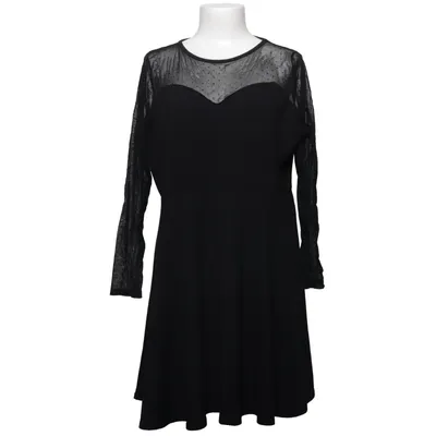 Jurk (Zwart) van Boohoo Plus Elastaan, Polyester