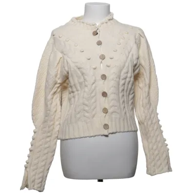 Cardigan (White) from Golden Days Acrylic, Polyamide, Wool