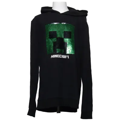 Capuchon sweater (Zwart, Groen) van Jinx Katoen