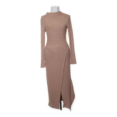 Långklänning (Beige) från Aéryne Elastan, Polyester, Viskos
