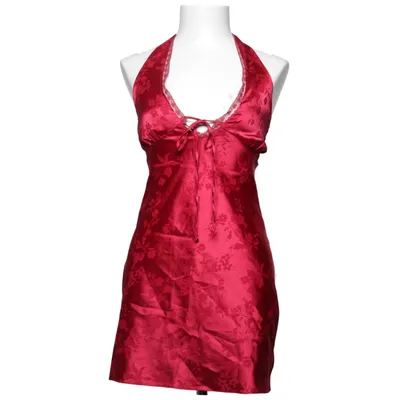 Halterneckklänning (Röd) från Miss Selfridge Elastan, Polyester