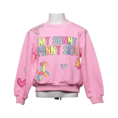 Sweatshirt (Pink, Flerfarvet) fra Billieblush Bomuld, Elastan, Polyester