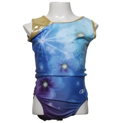 Turnpak (Blauw, Lila, Goud) van Gimar Elastaan, Polyester