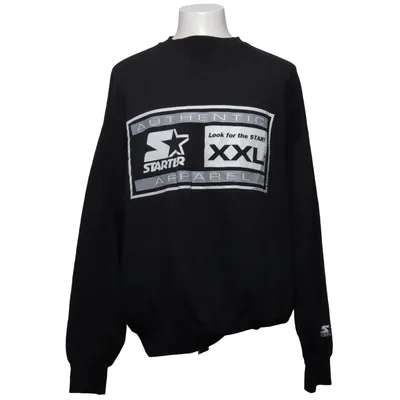 Sweatshirt (Black) from Starter Cotton, Polyester