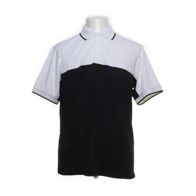 Pikétröja (Svart, Vit) från Jingham Polyester