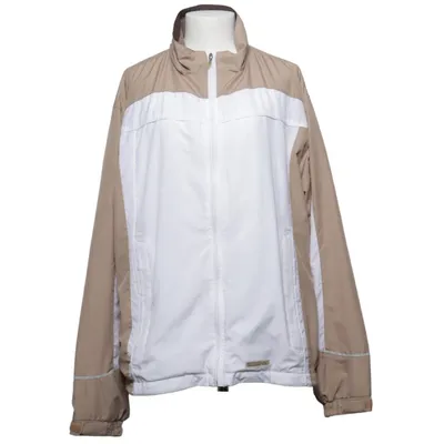 Sports jacket (Beige, White) from Raiski Polyester