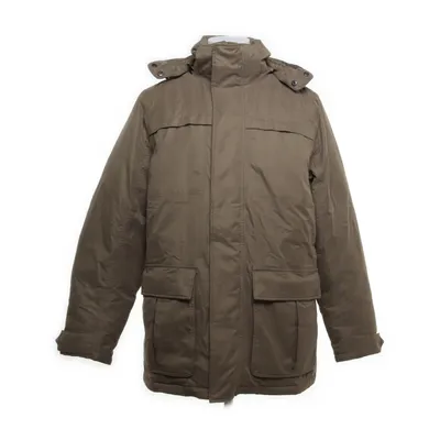 Down jacket (Brown) from Lands' End Nylon, Polyester, Down