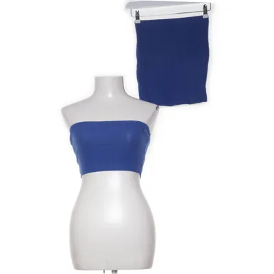 Ensemble de natation (Bleu) de Shein Coton, Élasthane
