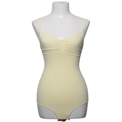 Body (Gelb) von Creamy Fabrics Elasthan, Polyamid