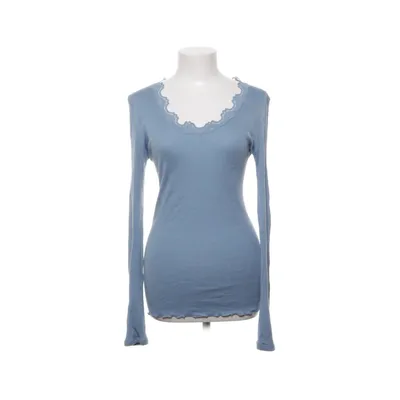 Topp (Blå) från Rosemunde Bomull, Silke