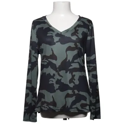 Lange mouwen shirt (Groen, Zwart) van Fancyqube Elastaan, Polyester