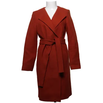 Jas (Rood) van Massimo Dutti Polyamide, Wol