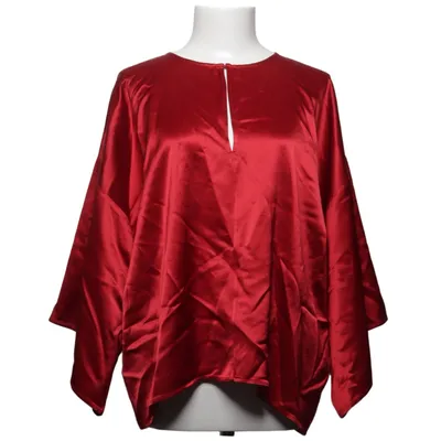 Bluse (Rød) fra By Malene Birger Acetat, Polyester