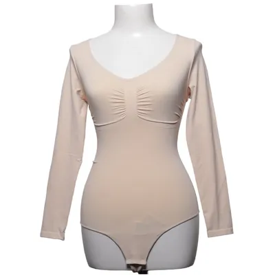 Body (Beige) from Creamy Fabrics Elastane, Polyamide