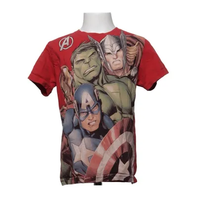 T-shirt (Röd, Flerfärgad) från Marvel Avengers Bomull