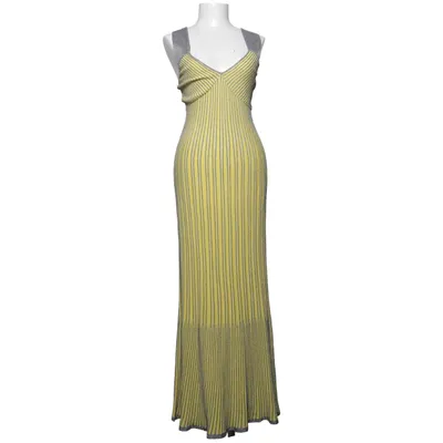 Maxi jurk (Geel, Zilver) van Missoni Katoen