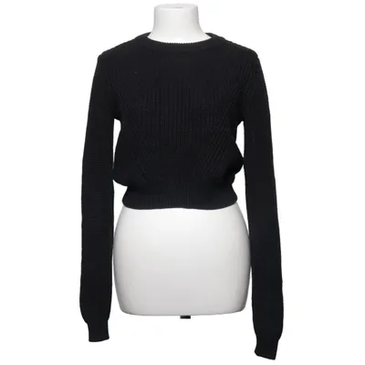 Pull-over (Noir) de H&M Basic Acrylique, Coton