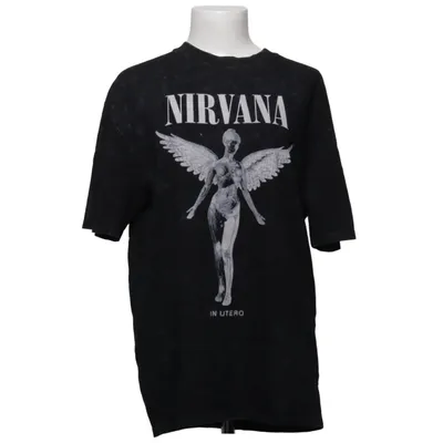 T-shirt (Svart) från Nirvana Bomull