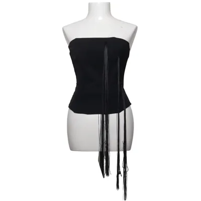 Tube top (Zwart) van Patrizia Pepe