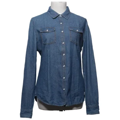 Denim blouse (Blauw) van Broken Arrow Katoen