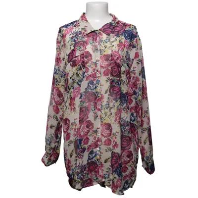 Blus (Vit, Rosa, Blå) från Soda Polyester