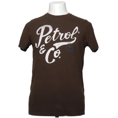 T-shirt (Bruin) van Petrol Katoen
