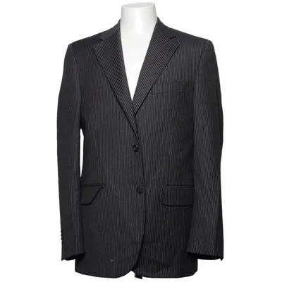Blazer (Gris) de Nino Danieli Cupro, Viscose, Laine