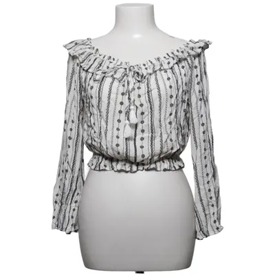 Crop top (Wit, Meerkleurig) van Divided by H&M Viscose