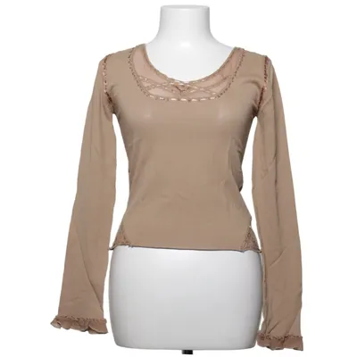 Långärmad t-shirt (Beige) från Roberta Scarpa Polyamid, Viskos