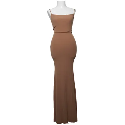 Robe longue (Marron) de Skims Élasthane, Modal