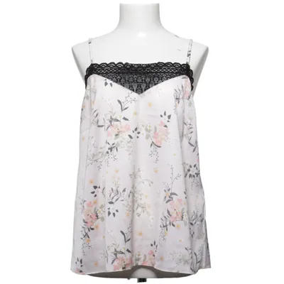 Tank Top (Beige, Multicolored) from H&M Elastane, Polyamide, Polyester