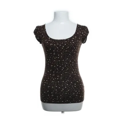 Top (Flerfarvet, Brun) fra Orsay Elastan, Viscose