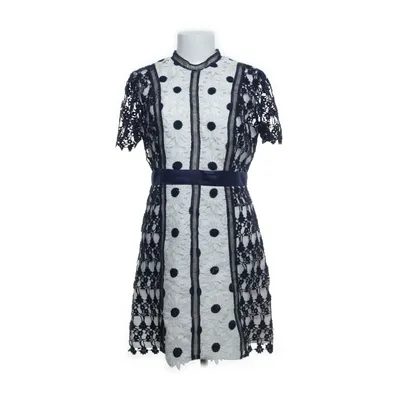 Jurk (Wit, Blauw) van Chi Chi London Polyester