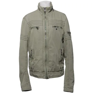 Jakke (Grøn) fra Nature Bomuld, Polyester