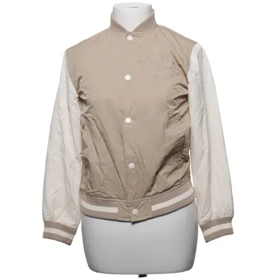 Veste universitaire (Beige, Blanc) de H&M Polyamide, Polyester