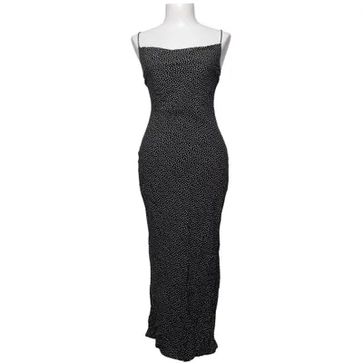 Robe longue (Noir, Blanc) de FAYE