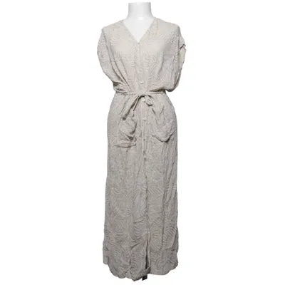 Dress (Beige, White) from Rodebjer Acetate, Viscose