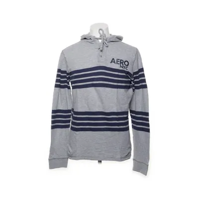 Huvtröja (Grå, Blå) från Aéropostale Bomull