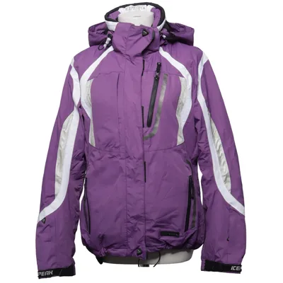 Manteau de ski (Violet, Blanc) de Icepeak Polyamide, Polyester