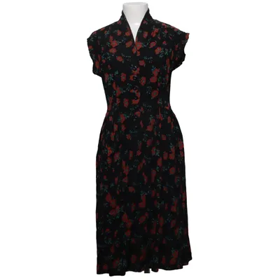 Wrap dress (Black, Red, Green) from Bergelin Viscose