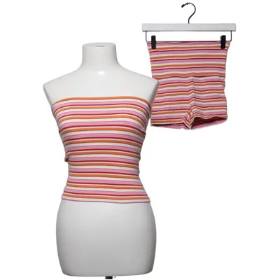 Set (Pink, Orange, White) from Gina Tricot Elastane, Organic cotton