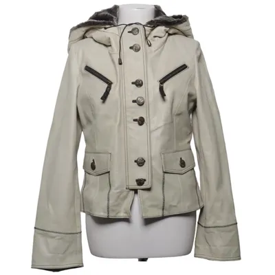 Veste (Beige) de Bruno Zaragoza Cuir