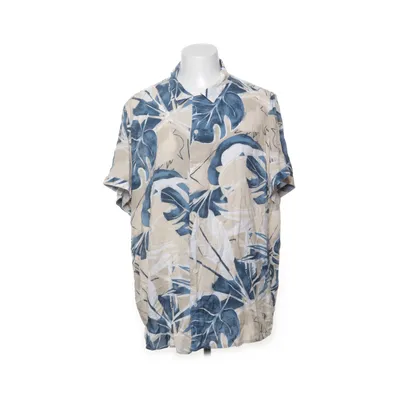 Kortärmad skjorta (Blå, Beige, Vit, Flerfärgad) från Jean Pascale Viskos