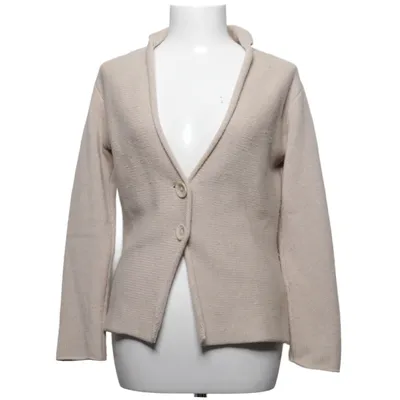 Cardigan (Beige) from Fabiana Filippi Cashmere, Merino wool, Silk
