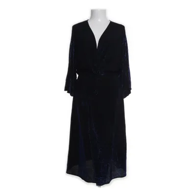 Omlottklänning (BASIC COLLECTION) från Zara Basic Collection Metallfiber, Polyester, Viskos