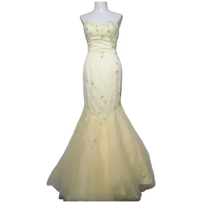 Evening gown (Yellow) from My Fashion Polyester