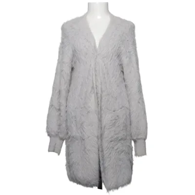 Cardigan (Gris) de Lely Wood Acrylique, Polyamide, Laine