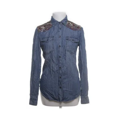 Denim blouse (Blauw) van Desigual Lyocell