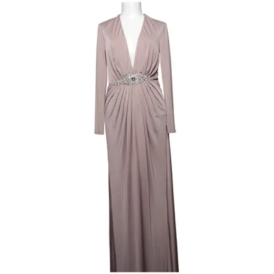 Aftonklänning (Beige) från NLY Eve Elastan, Polyester