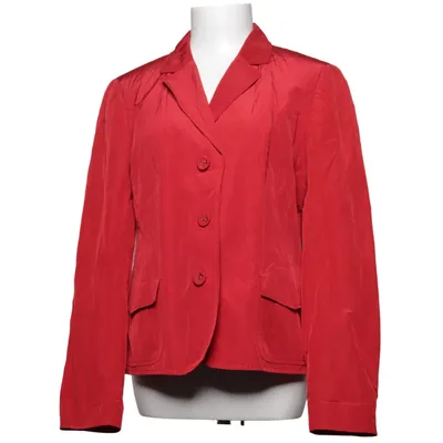 Jacka (Röd) från Betty Barclay Acetat, Bomull, Metallfiber, Polyamid